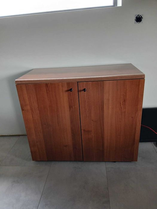 Conjunto Secretária+ Módulo Gavetas + Móvel de Apoio