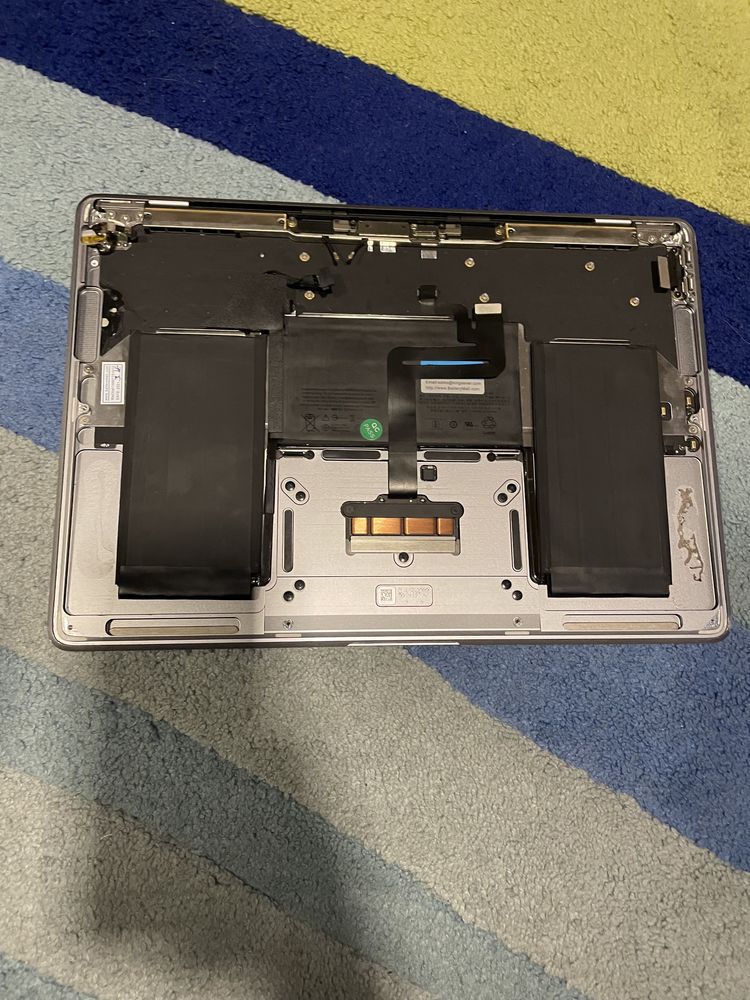 MacBook Air 2018 запчасти коавіатура аккумулятор тачпад