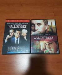 WALL STREET 1 e 2 O Dinheiro Nunca Dorme Michael Douglas/Charlie Sheen