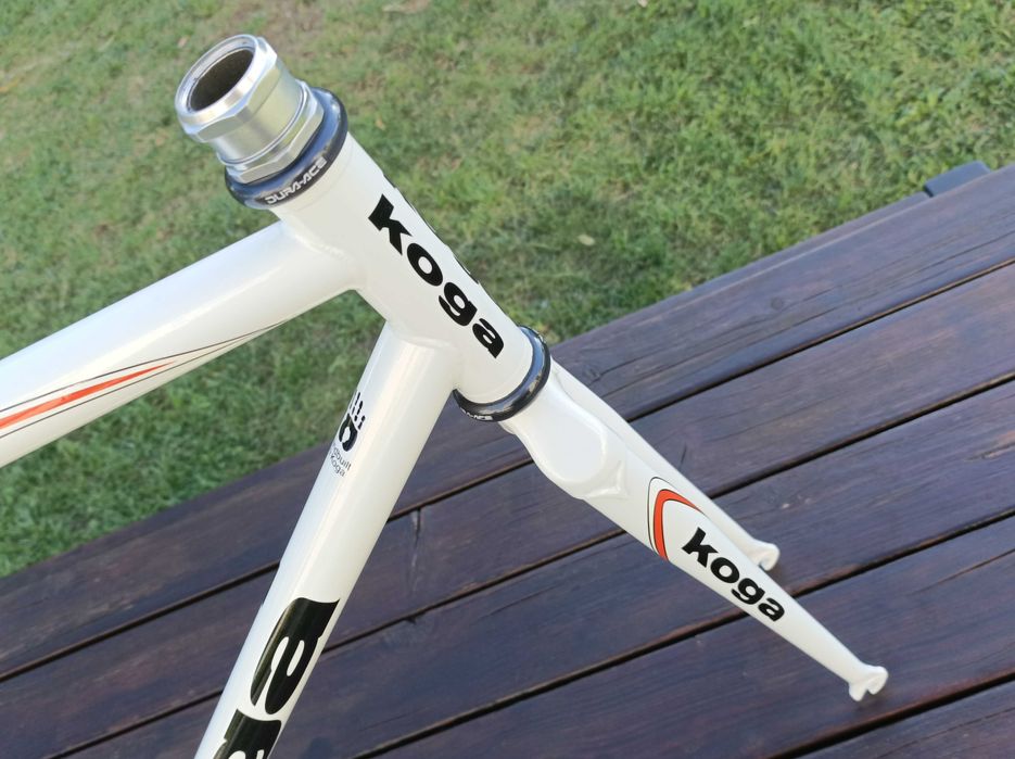 Unikatowy frameset KOGA - rama widelec stery - ostre koło fixie single