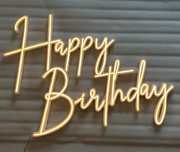 Neon-led Happy Birthday napis podświetlany