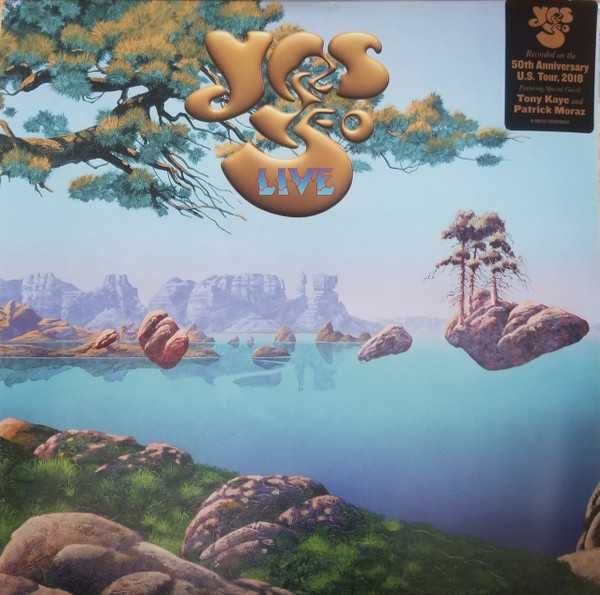 YES -50 LIVE - 4 LP -płyta nowa , zafoliowana