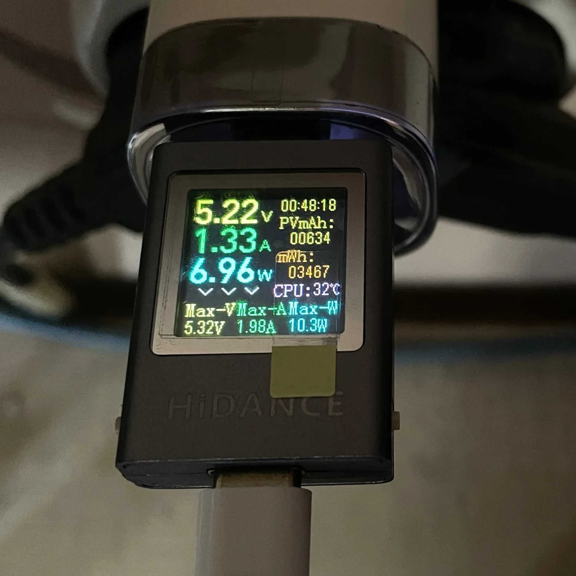 Мощный USB Type-C юсб тестер - профи измерение HIDANCE 13‑в‑1 (600Вт)