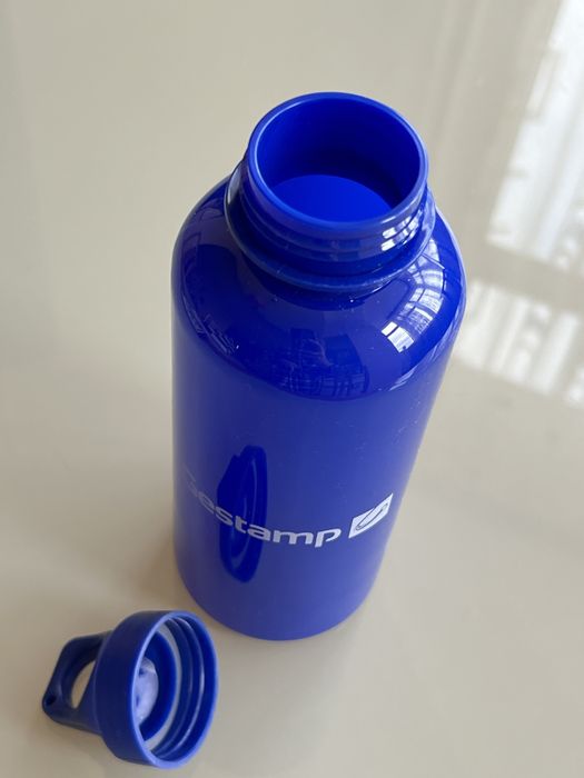 Gestamp синяя пластик для холодных напитков воды фляга бутылка