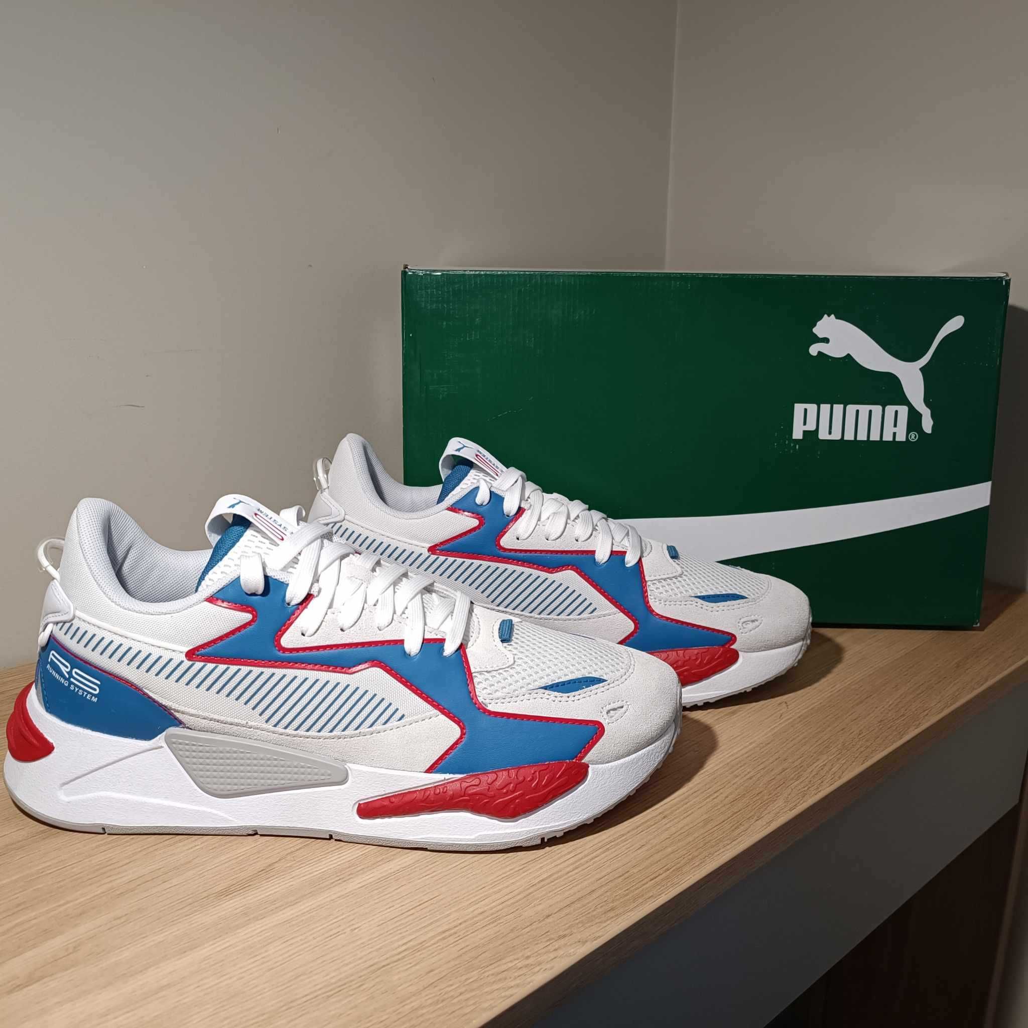 Puma RS-Z Outline r. 45 (29,5 cm) White/Vallarta Blue