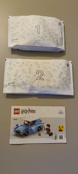 LEGO 76424 Latający Ford bez figurek NOWY