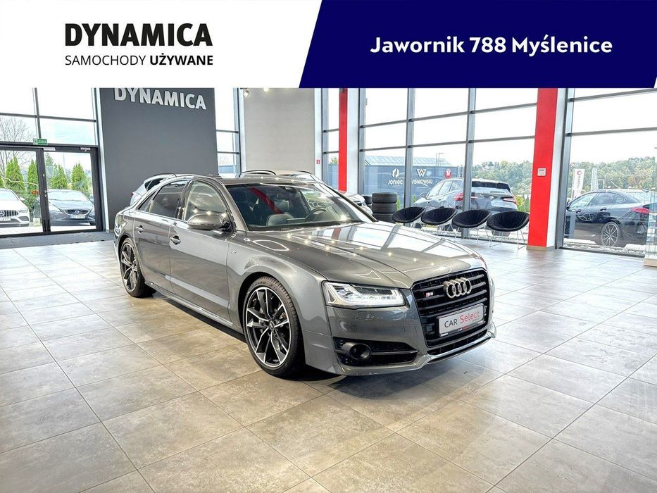 Audi S8 Plus 4.0TFSI V8 605KM tiptronic quattro 2016 r., f-a VAT