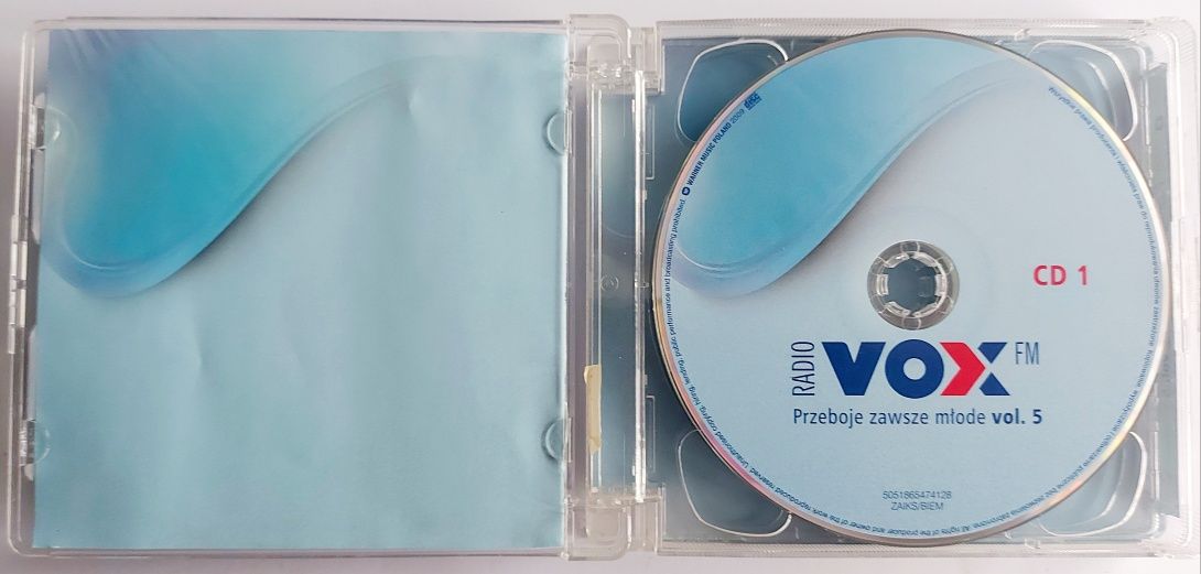 Radio Vox FM Przeboje Zawsze Młode vol. 5 3CD Box 2009r