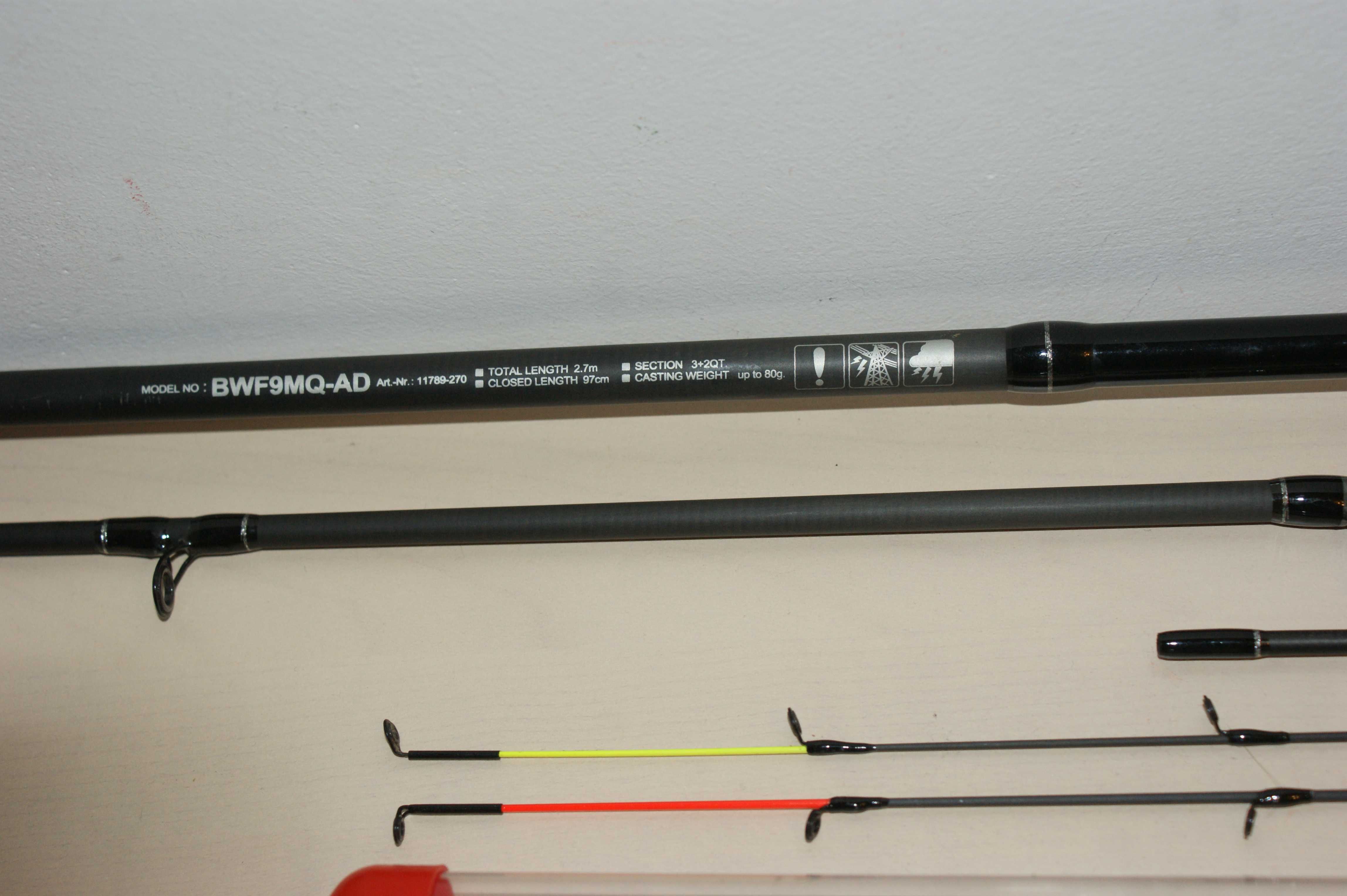 Daiwa Black Widow Short Feeder 2,70m 80g, 2 sztuki