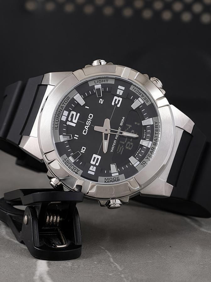 Мужские часы Casio AMW-870-1A ! Оригинал! Фирменная гарантия 2 года!
