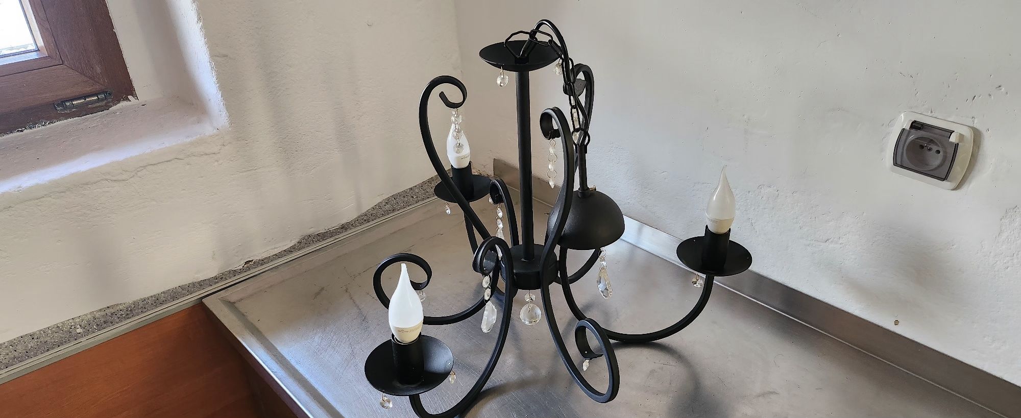 Zestaw lamp świecznikowych