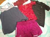 Пакет одежды Decathlon kalenji S, M, L футболка, майка, шорты для бега