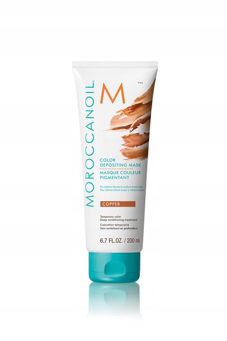 Moroccanoil Koloryzująca Maska do Włosów Copper Pielęgnuje  200ml