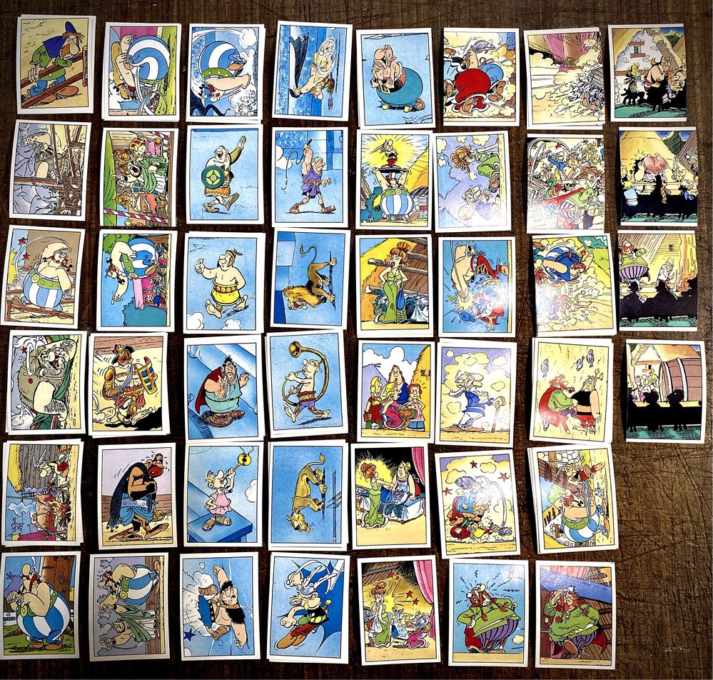 Naklejki do Asterix - Album Fana Panini 4/1997