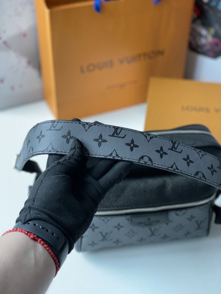 Стильна чоловіча мужская сумка барсетка Louis Vuitton