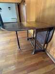 Mesa de madeira maciça anos 60