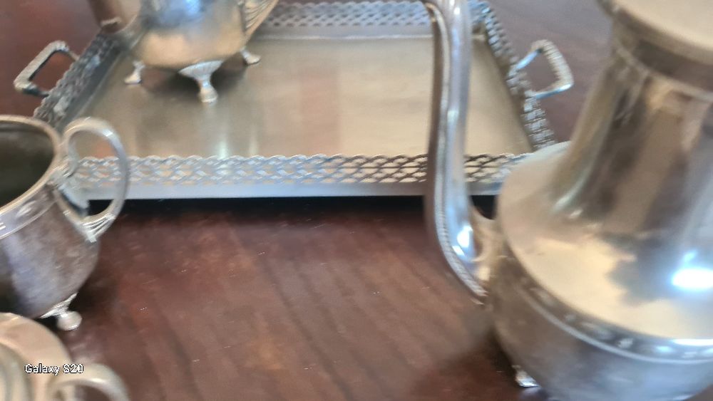 Serviço de chá maravilhoso