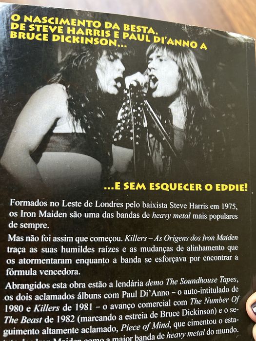 Livro sobre Iron Maiden