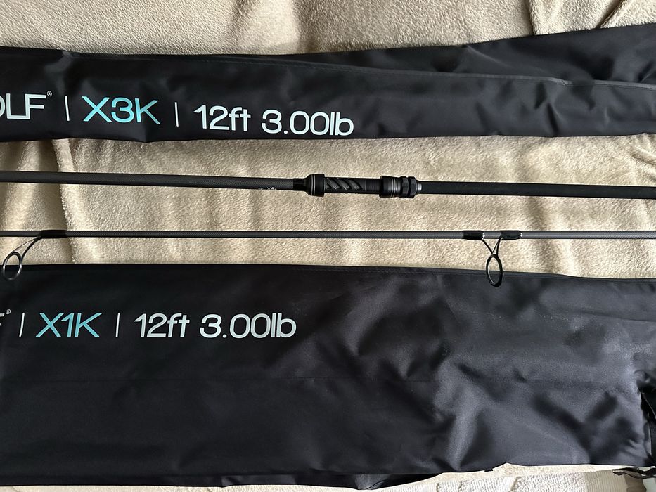 Wędki Wolf X1K oraz X3K, 12ft, 3lb