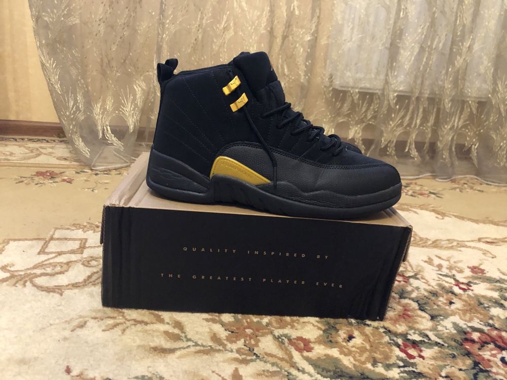 Кросівки Jordan 12 Black Taxi