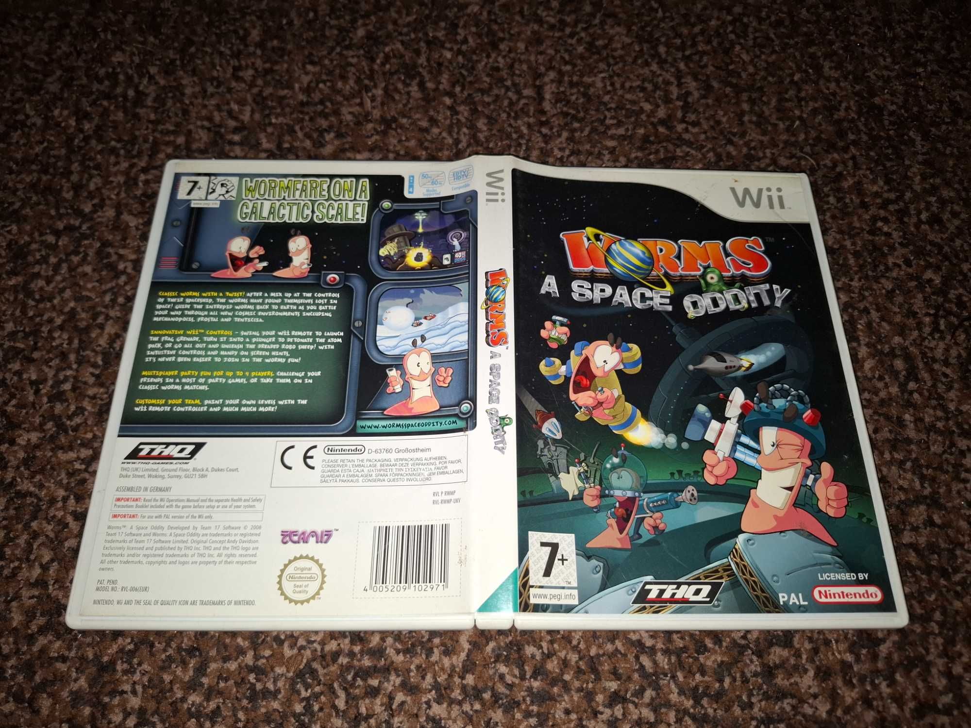 Worms A Space Oddity - Nintendo Wii