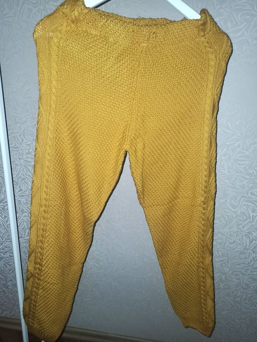 В'язаний теплий прогулянковий костюм р. С-М