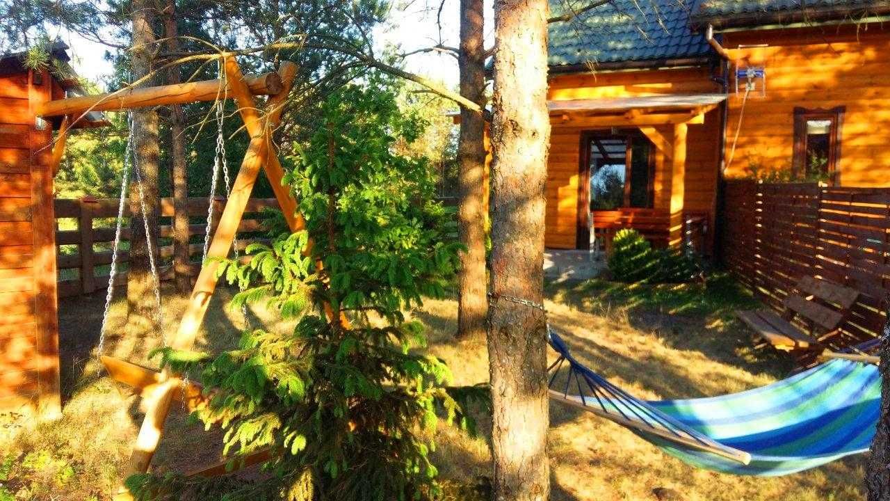 Domek / apartament w Puszczy Augustowskiej - balia / jacuzzi