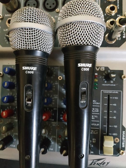 Shure c 606 микрофоны