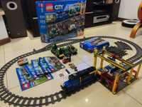 Lego pociąg Cargo 60052+ zestaw torów7499