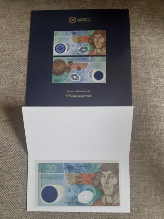 Banknot 20 zł Mikołaj Kopernik