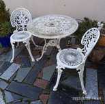 Meble aluminium ogrodowe