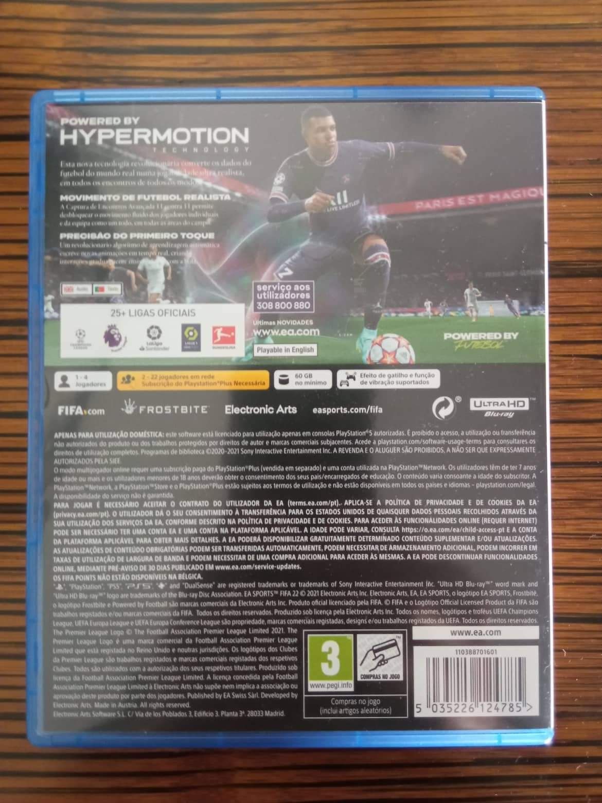 Jogo FIFA 22 - PS5