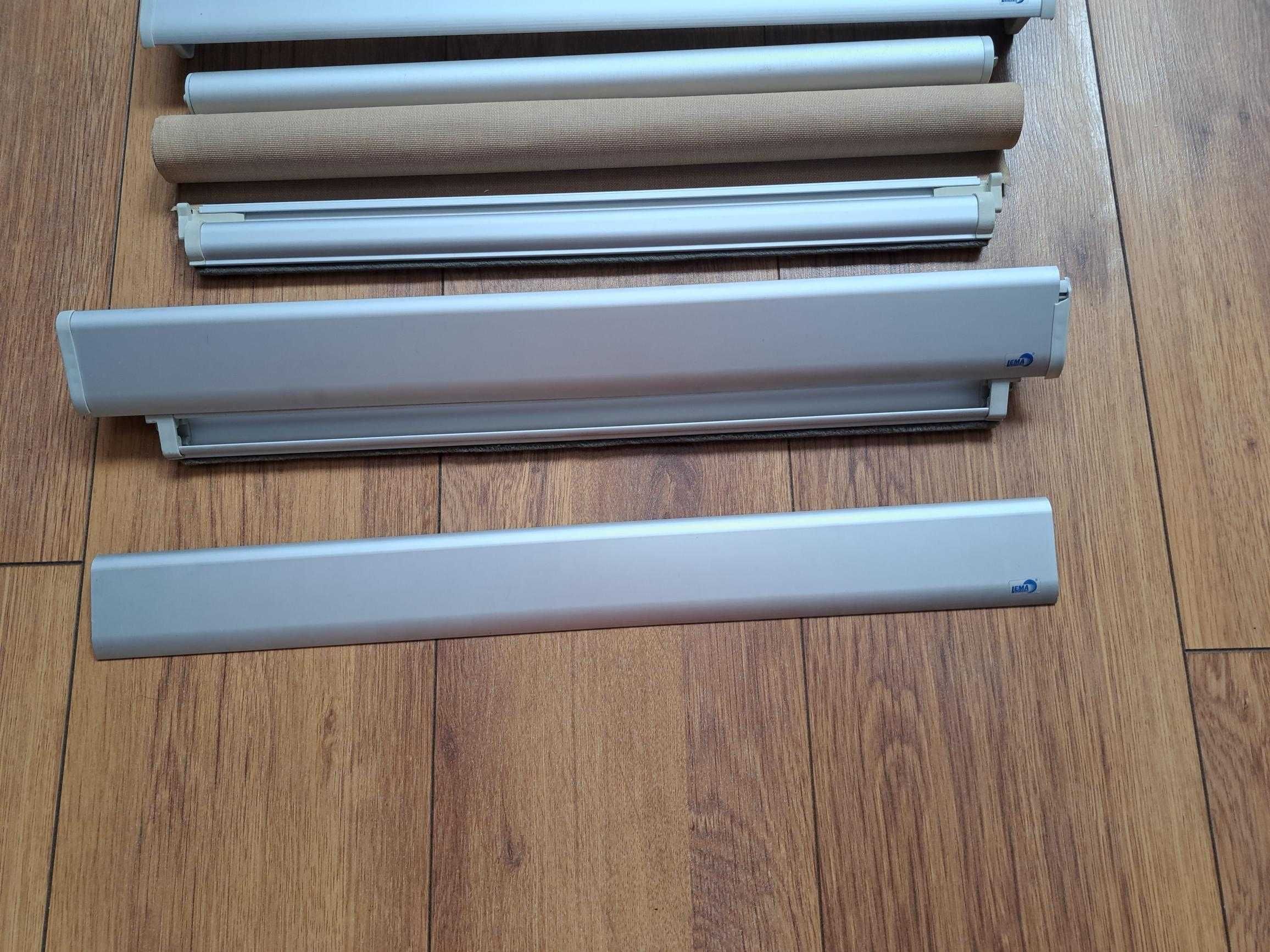 Prowadnice aluminiowe okna dachowego LUNA 60x140