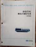 Manual HP 3476B - Original