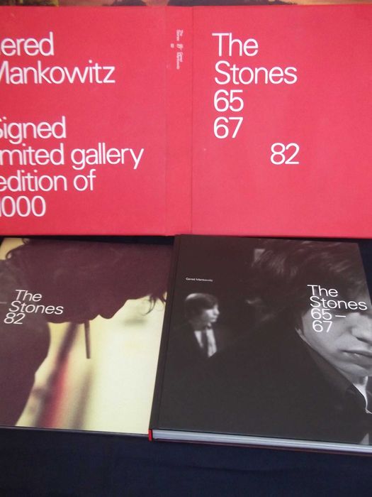 Livro The Stones 65 67 82 Mankowitz edição limitada box Rolling Stones