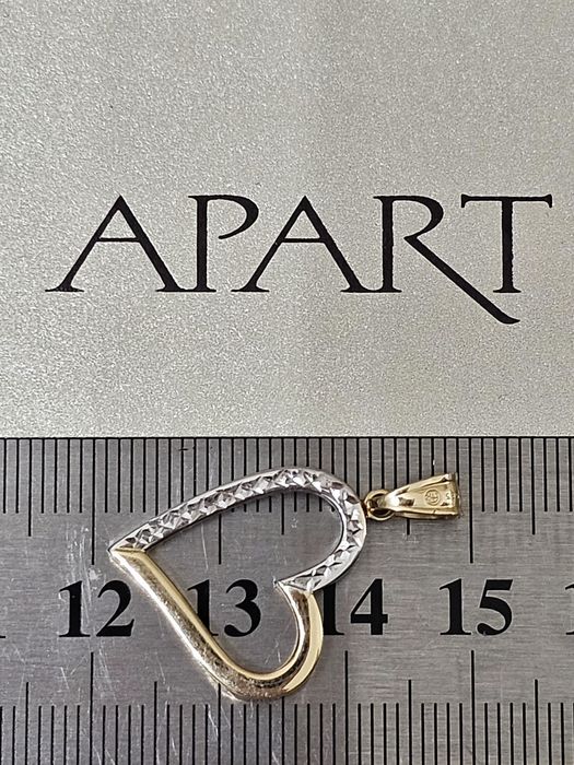 Złota zawieszka na łańcuszek złoto 585 14K au Apart