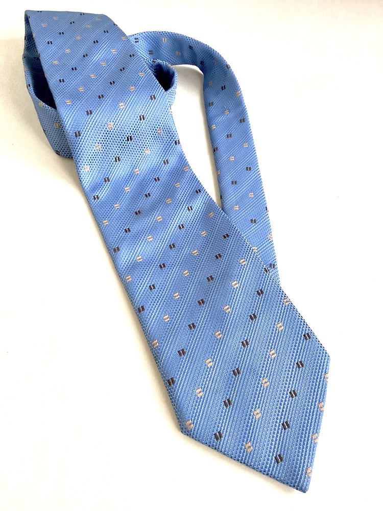 Niebieski krawat Rosett