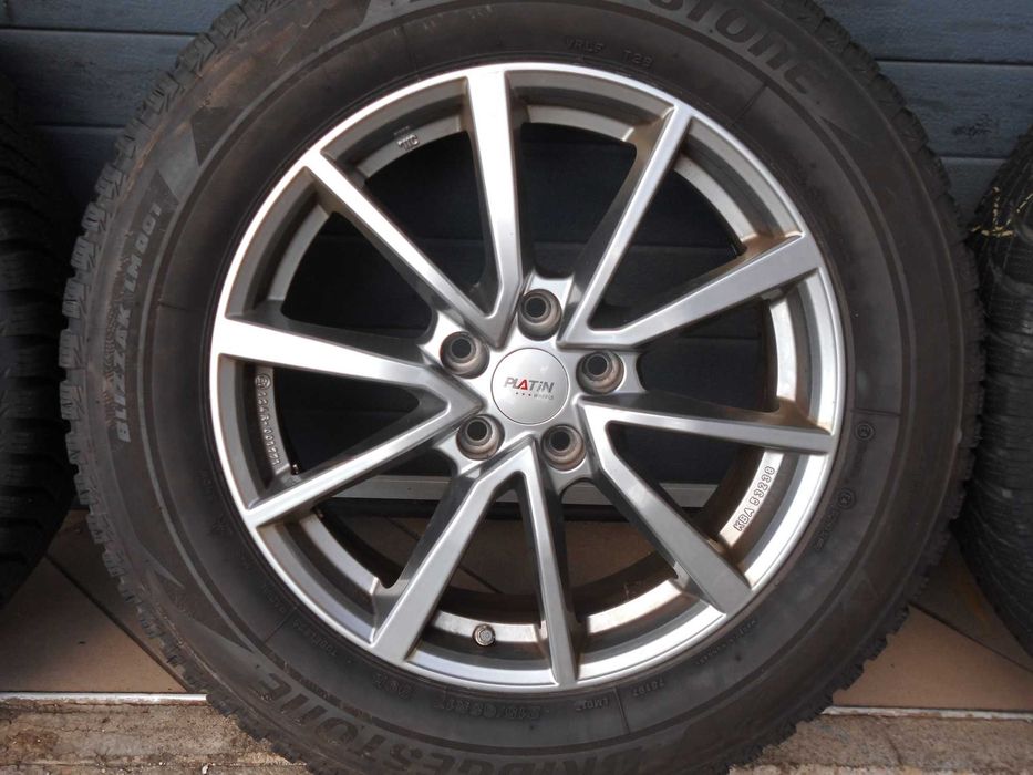 ! Koła zimowe aluminiowe 17 5x112 Vw Tiguan II Skoda Kodiaq Q3 TPMS