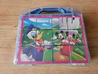 Drewniane klocki Myszka Mickey Clementoni