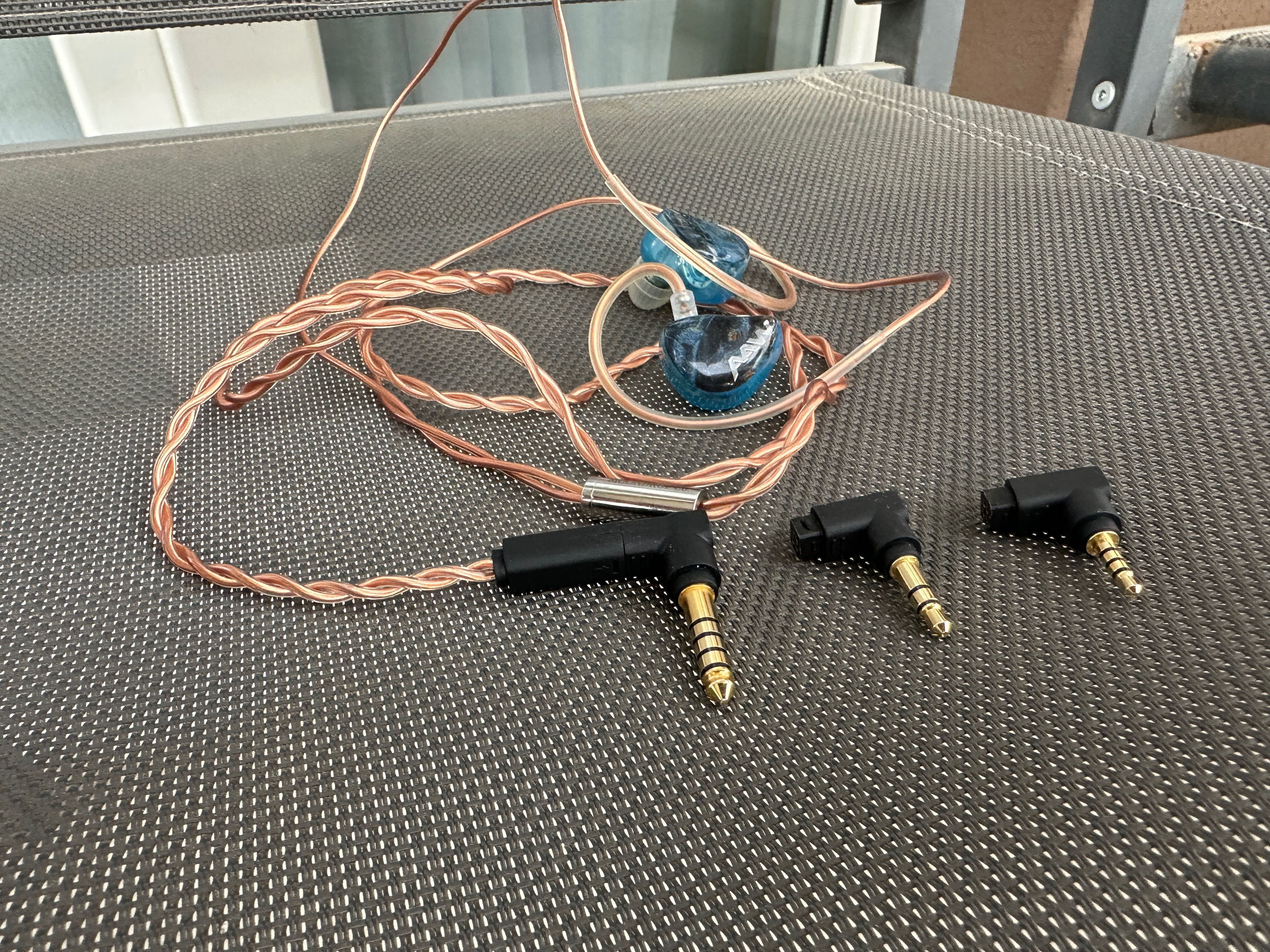 AAW AXH шикарные гибридные 5-драйверные наушники + модульный кабель
