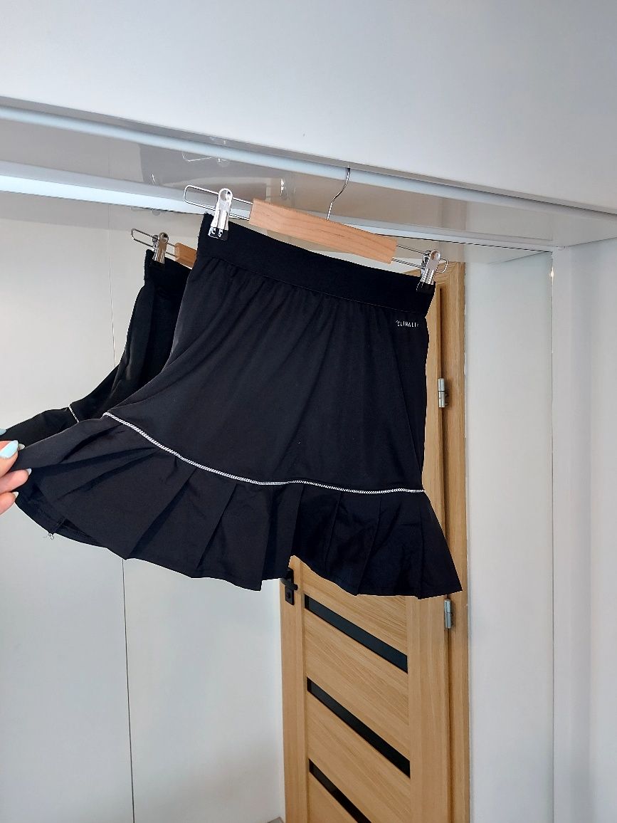 Adidas spódnica sportowa ze spodenkami roz xs 164 cm czarna