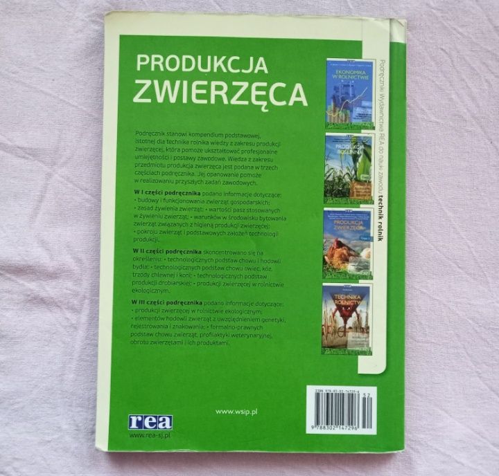 Produkcja zwierzęca części 1 i 2 REA