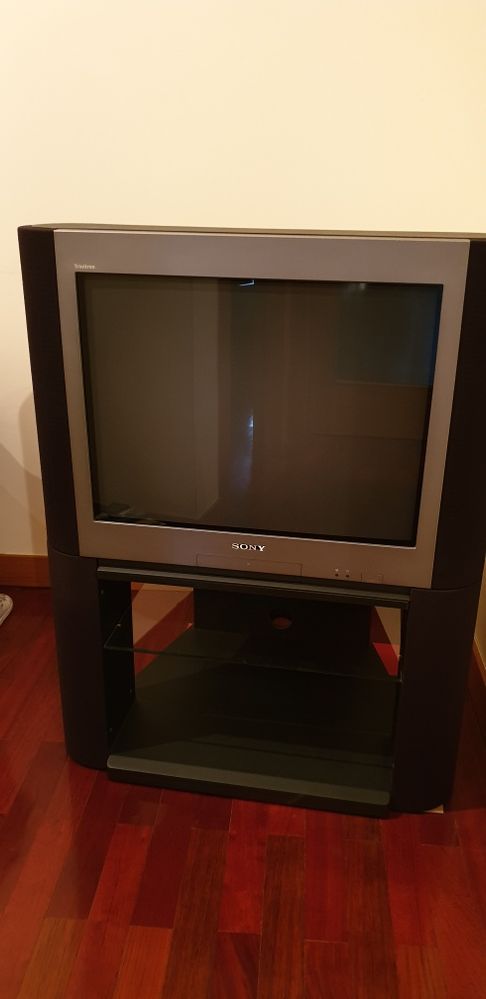 Televisão Sony a trabalhar