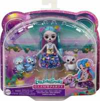 enchantimals glam party lalka karalee koala rodzina koali