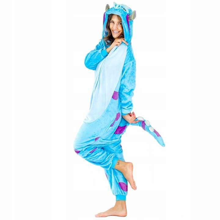 Kostium ONESIE KIGURUMI Piżama Przebranie Kostium  SULLEY XL