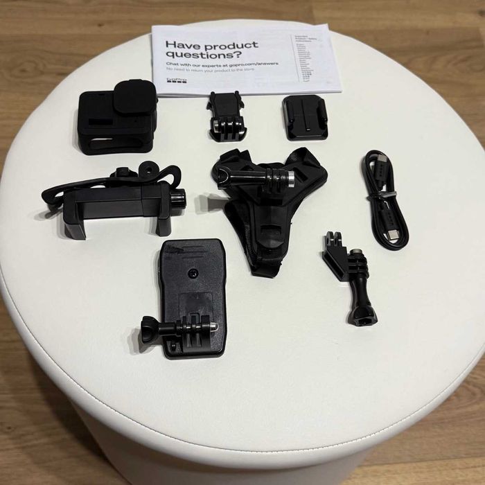 GoPro Hero 4K 2024, jak nowa, z akcesoriami