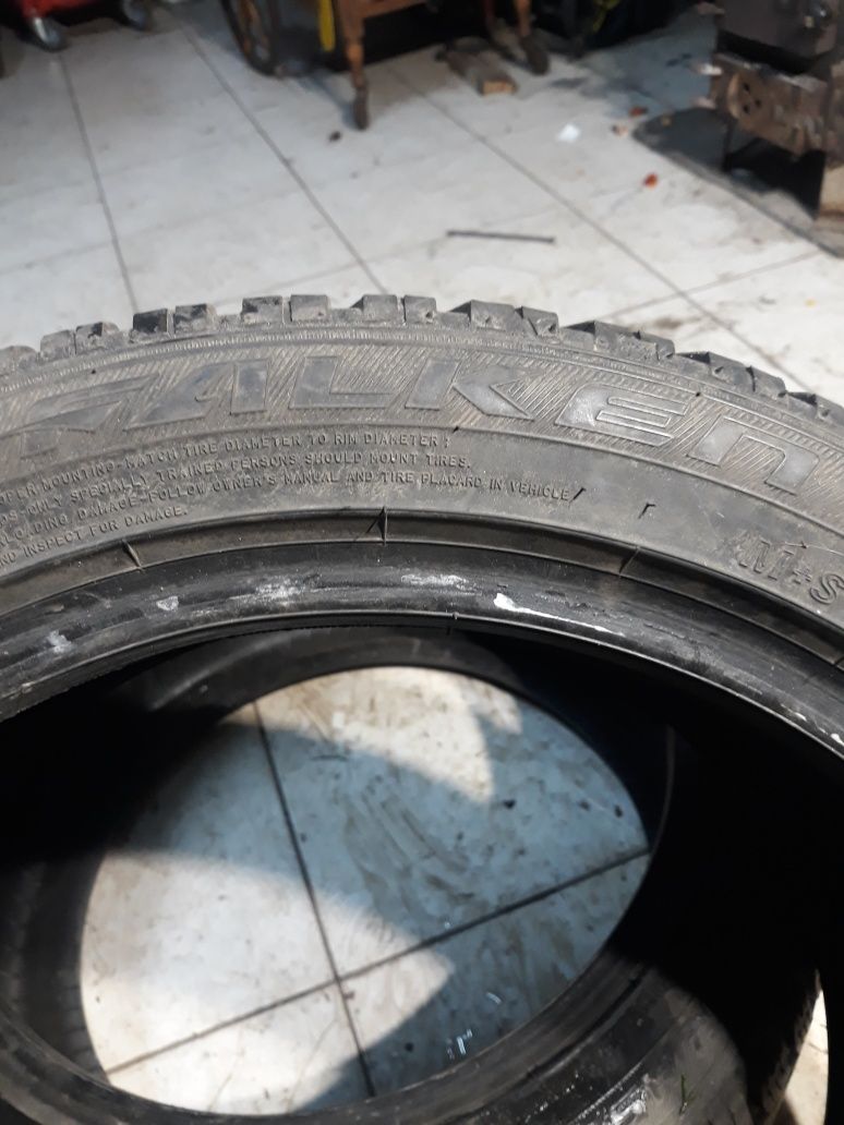 2 Opony zimowe 225/45r17 FALKEN 6mm Rok 2019
