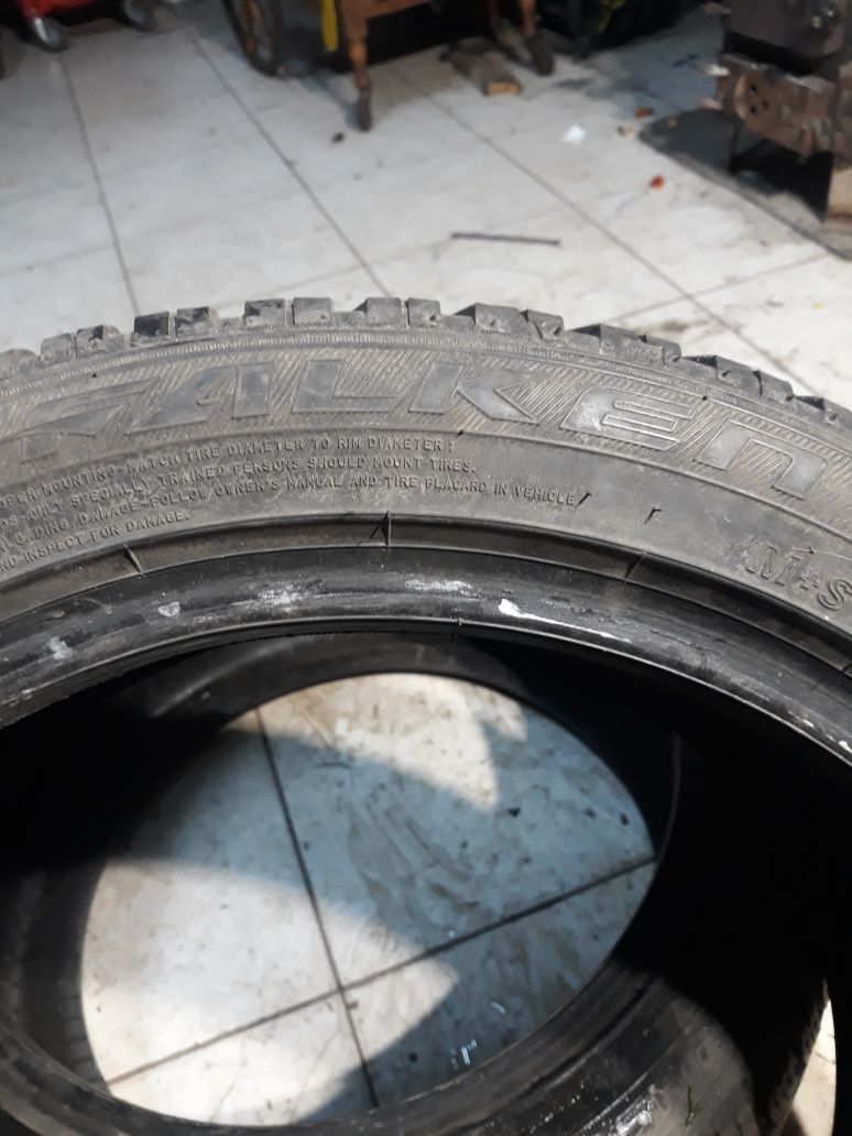 2 Opony zimowe 225/45r17 FALKEN 6mm Rok 2019