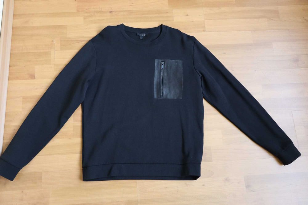 COS світшот чоловічий кишеня шкіра М