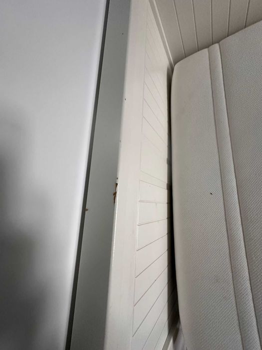 Łóżko rozkładane z 3 szufladami BIAŁE HEMNES IKEA